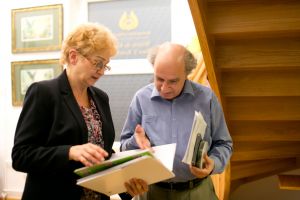 Prof. Maria Serafin and Prof. Alexei Orlovetsky